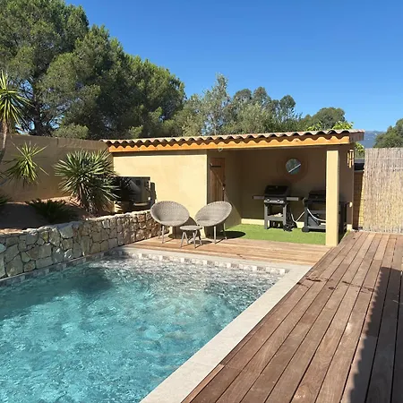 Route De Palombaggia Vecchio Piscine Privee Chauffee A 5 Min Des Plages De Palombaggia Santa Giulia Villa Porto-Vecchio (Corsica)