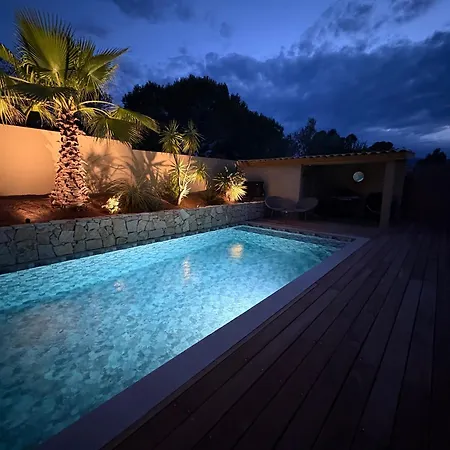 Vila Villa Elegante 3 Chambres Piscine Privee Route De Palombaggia Porto-Vecchio Proche Des Plus Belles Plages Porto-Vecchio (Corsica)
